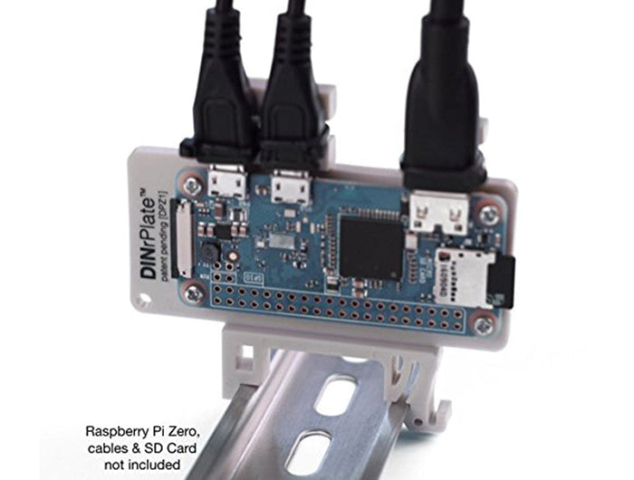 DINrPlate - Raspberry Pi Zero DIN Rail Mount by DINrPlate - The Pi Hut
