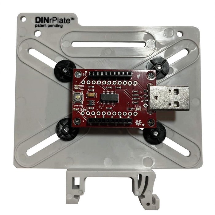 DINrPlate Universal - PCB DIN Rail Mount by DINrPlate - The Pi Hut