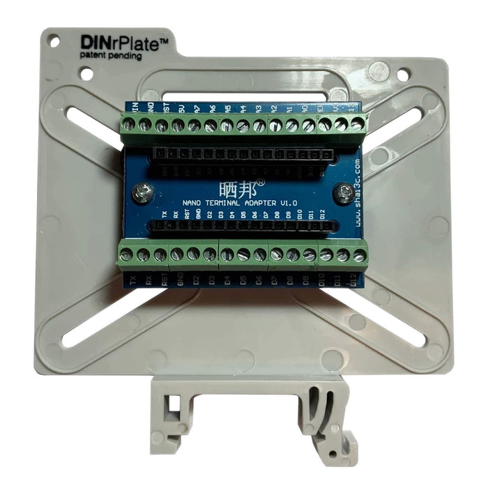DINrPlate Universal - PCB DIN Rail Mount by DINrPlate - The Pi Hut