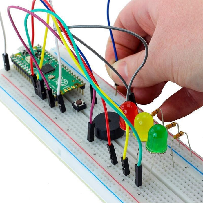 Discovery Kit for Raspberry Pi Pico (Pico Included) by Kitronik - The Pi Hut