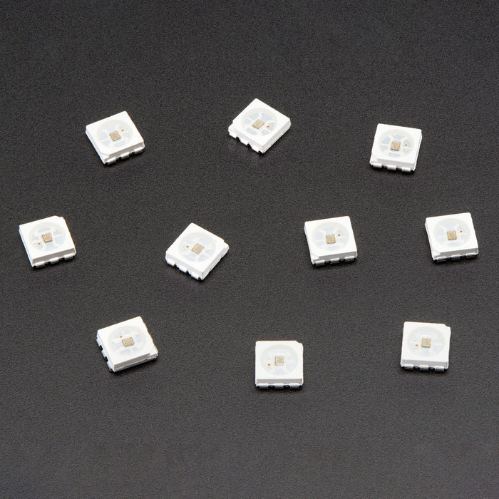 DotStar Addressable 5050 RGB LED w/ Integrated Driver - 10 Pack (SK9822) by Adafruit - The Pi Hut