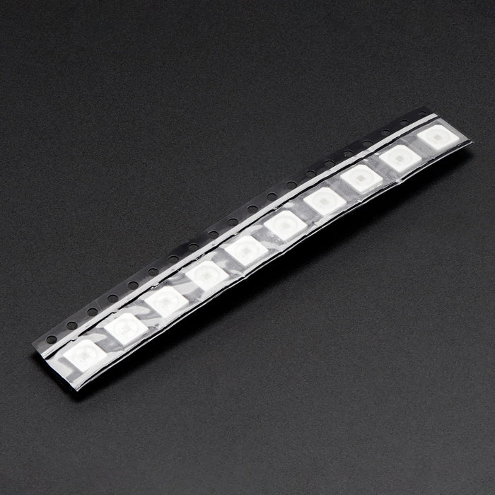 DotStar Addressable 5050 RGB LED w/ Integrated Driver - 10 Pack (SK9822) by Adafruit - The Pi Hut