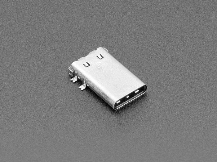 Edge-Launch USB Type C SMT Plug Connector - Pack of 10 by The Pi Hut - The Pi Hut