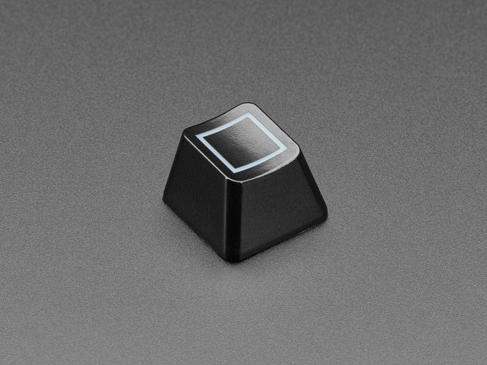Etched Glow-Through Keycap - Zener ESP Square Design (MX Compatible Switches) [Discontinued] by The Pi Hut - The Pi Hut