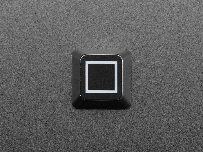 Etched Glow-Through Keycap - Zener ESP Square Design (MX Compatible Switches) [Discontinued] by The Pi Hut - The Pi Hut