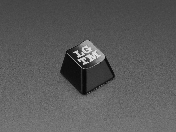 Etched Glow-Through Keycap with LGTM (Looks Good To Me) Acronym (MX Compatible Switches) by The Pi Hut - The Pi Hut