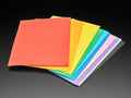 EVA Foam Pack in Rainbow Colors - 2mm thick - 10 sheets [Discontinued] by The Pi Hut - The Pi Hut