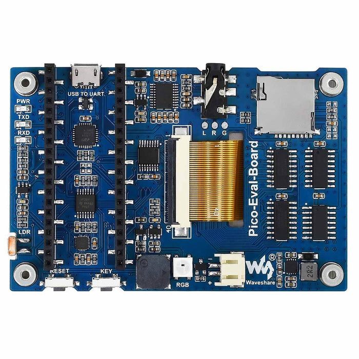 Evaluation Board for Raspberry Pi Pico by Waveshare - The Pi Hut