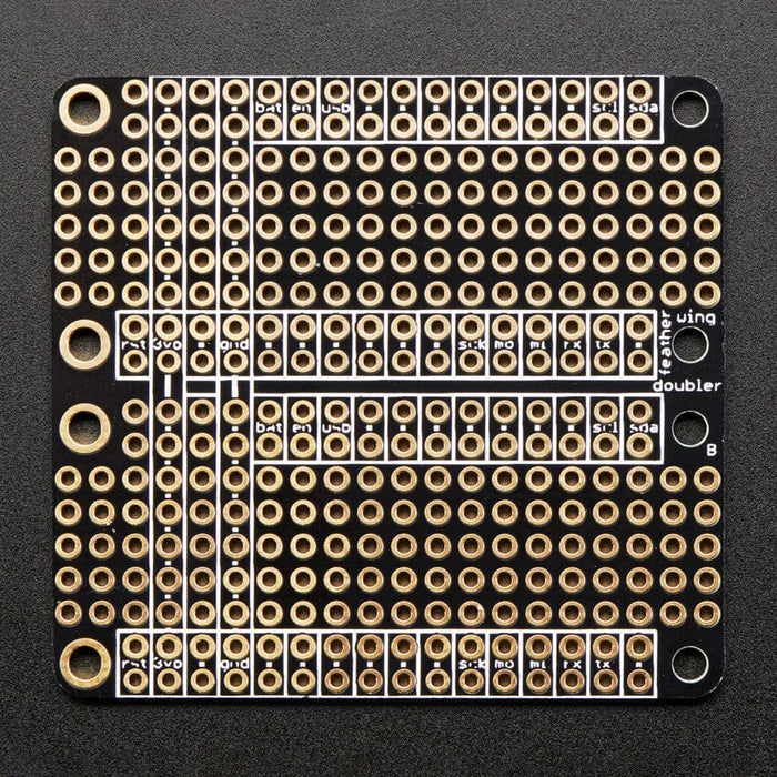 FeatherWing Doubler - Prototyping Add-on For All Feather Boards by Adafruit - The Pi Hut