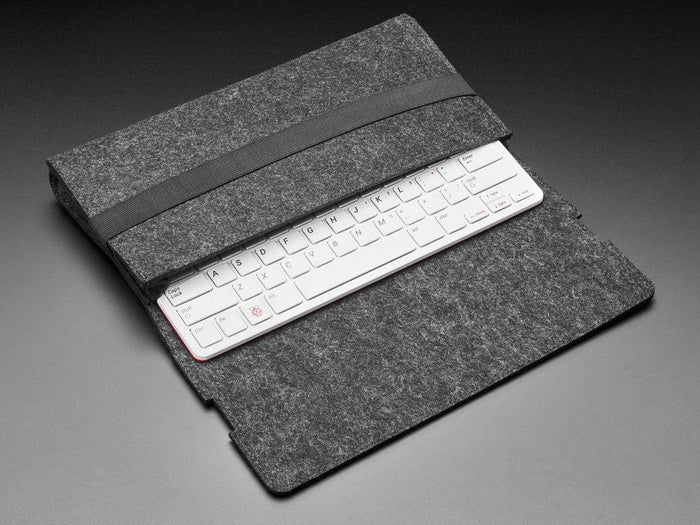 Felt Sleeve Case for Keyboards or Raspberry Pi 500/400 by Adafruit - The Pi Hut