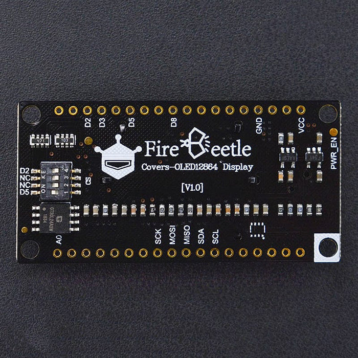 FireBeetle Covers - OLED 128x64 Display by DFRobot - The Pi Hut