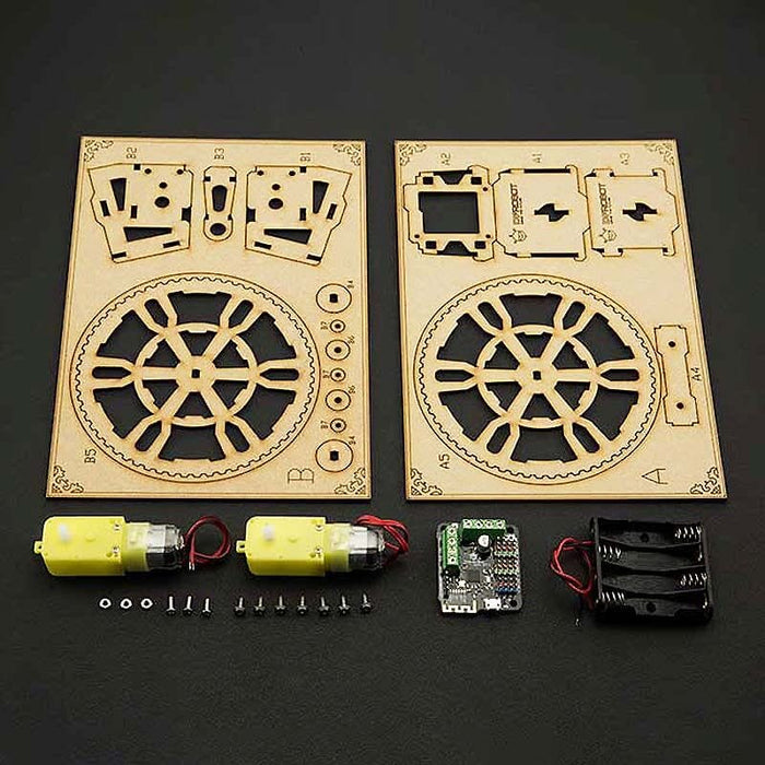Flamewheel - A 2WD Remote Control Robot [Discontinued] by DFRobot - The Pi Hut