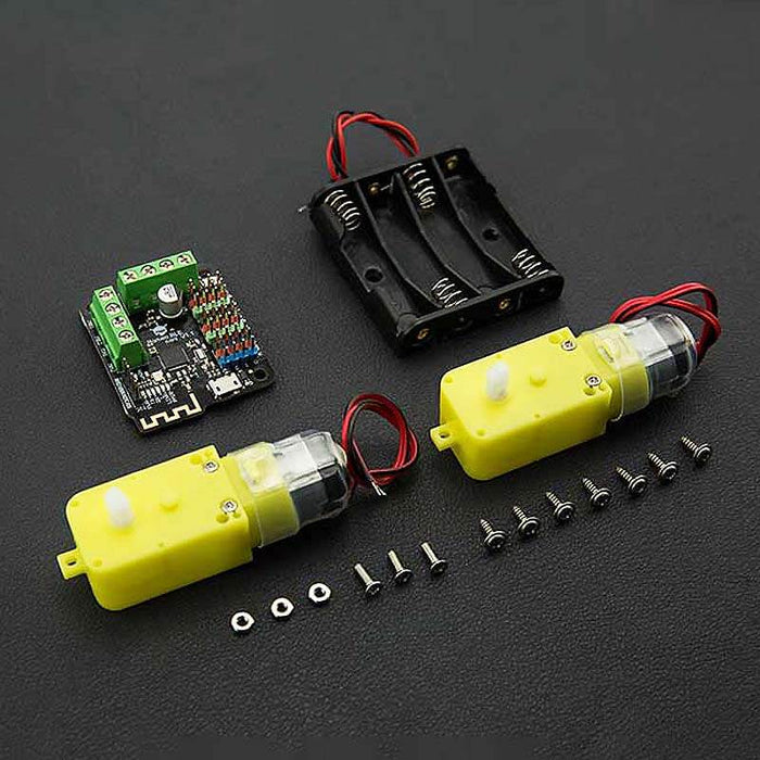 Flamewheel - A 2WD Remote Control Robot [Discontinued] by DFRobot - The Pi Hut