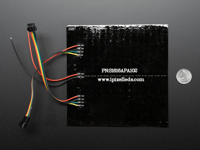 Flexible Adafruit DotStar Matrix 16x16 - 256 RGB LED Pixels [Discontinued] by Adafruit - The Pi Hut