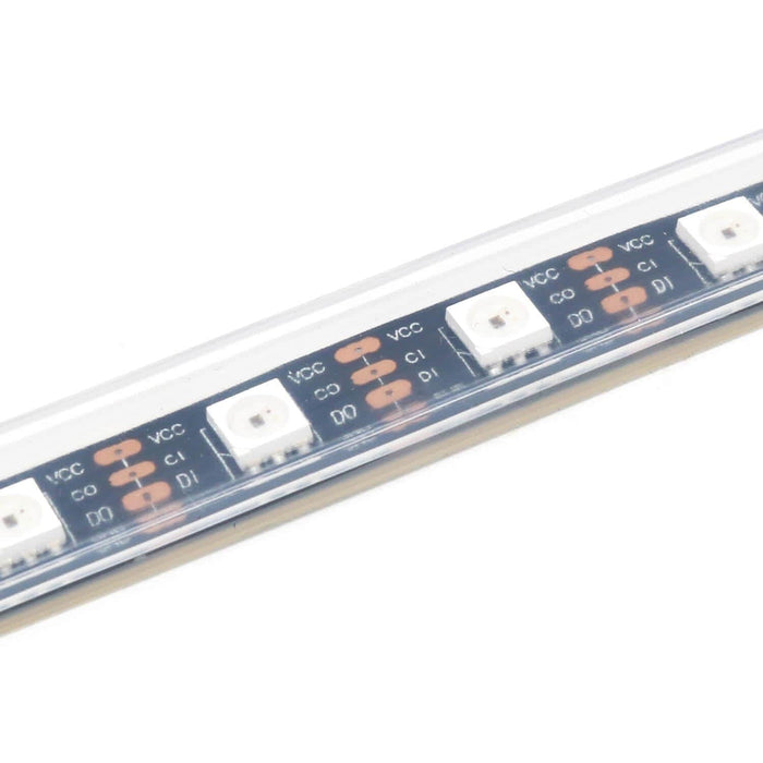 Flexible RGB LED Strip (DotStar/APA102/SK9822 Compatible) - 60 LED/Metre by Illuminate - The Pi Hut