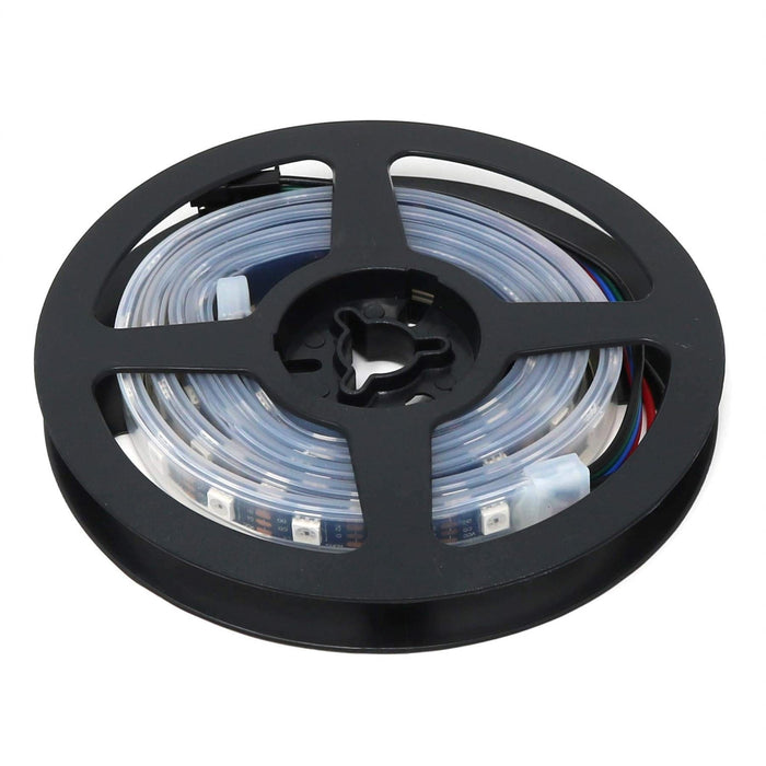 Flexible RGB LED Strip (DotStar/APA102/SK9822 Compatible) - 60 LED/Metre by Illuminate - The Pi Hut