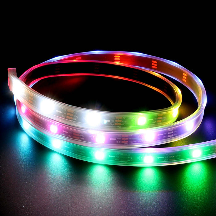 Flexible RGBW LED Strip (NeoPixel/WS2812/SK6812 compatible) - 30 LED/Metre by Illuminate - The Pi Hut