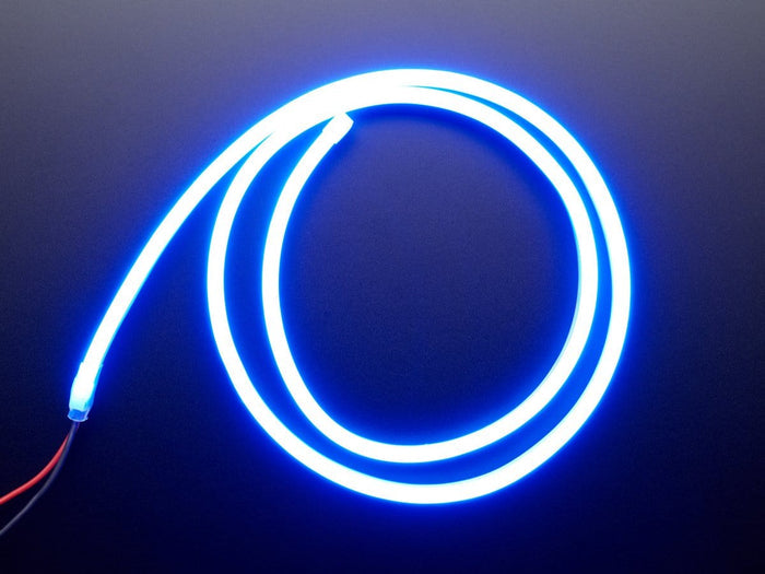 Flexible Silicone Neon-Like LED Strip - 1 Meter (Blue) [discontinued] by The Pi Hut - The Pi Hut