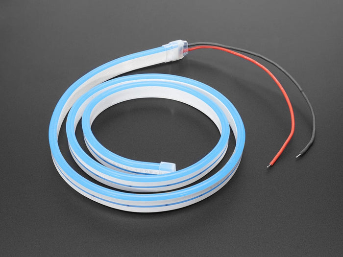 Flexible Silicone Neon-Like LED Strip - 1 Meter (Blue) [discontinued] by The Pi Hut - The Pi Hut