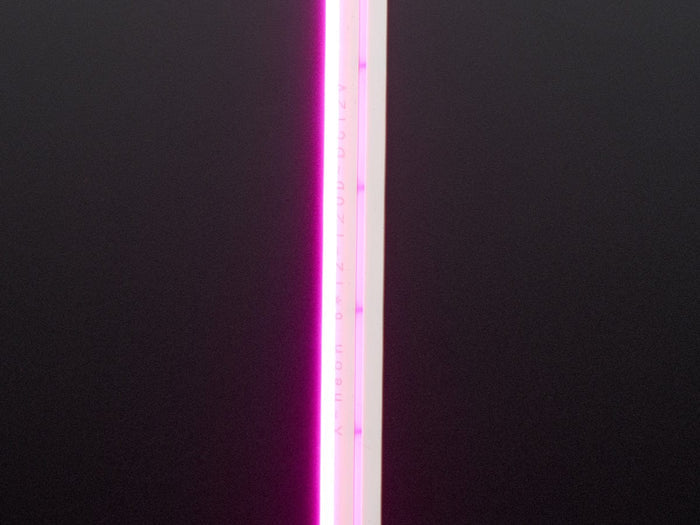 Flexible Silicone Neon-Like LED Strip - 1 Meter (Pink) [discontinued] by The Pi Hut - The Pi Hut