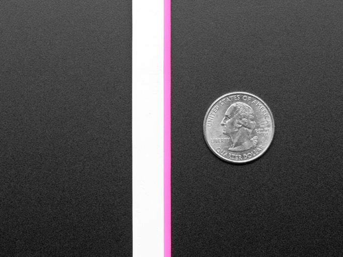 Flexible Silicone Neon-Like LED Strip - 1 Meter (Pink) [discontinued] by The Pi Hut - The Pi Hut