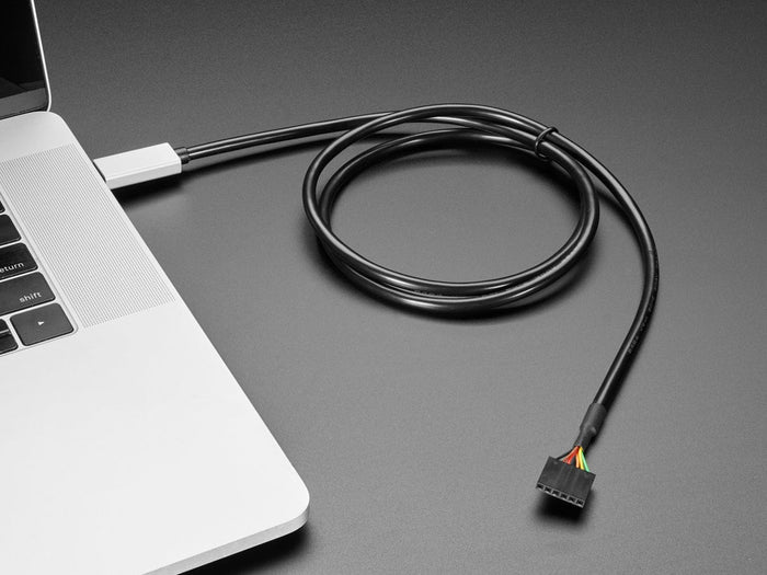 FTDI Serial TTL-232 USB Type C Cable (5V Power / 3.3V Logic) by The Pi Hut - The Pi Hut