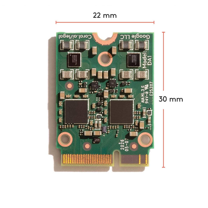 Google Coral M.2 Accelerator with Dual Edge TPU by Google - The Pi Hut