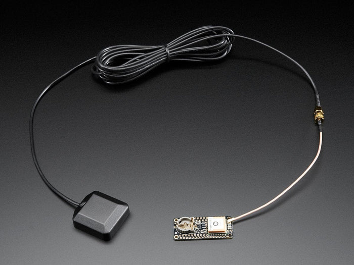 GPS Antenna - External Active Antenna - 3-5V 28dB 5 Meter SMA by The Pi Hut - The Pi Hut