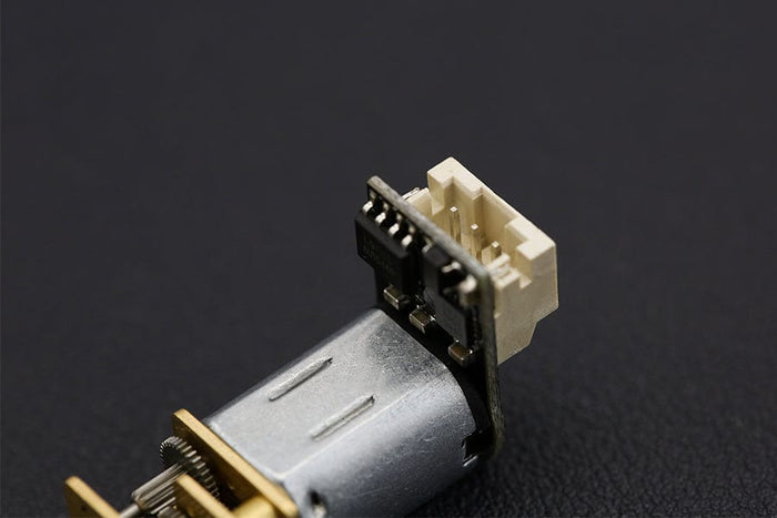 Gravity: DC Micro Metal Gear Motor w/Driver - 75:1 [Discontinued] by DFRobot - The Pi Hut