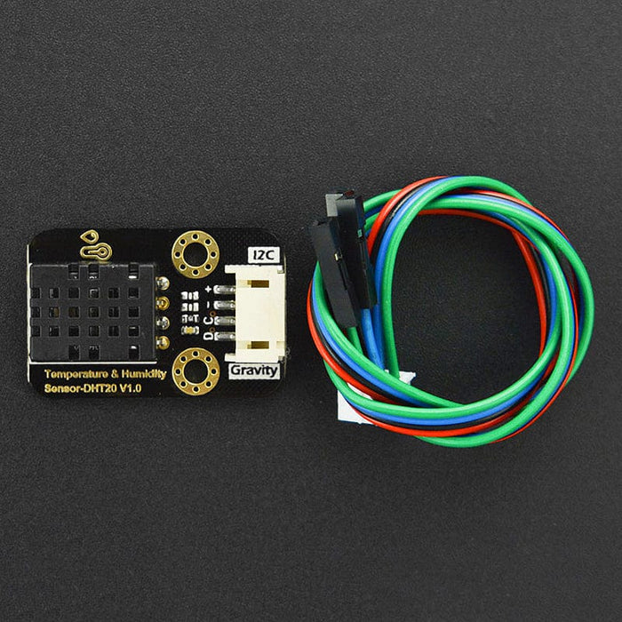 Gravity: DHT20 Temperature & Humidity Sensor by DFRobot - The Pi Hut