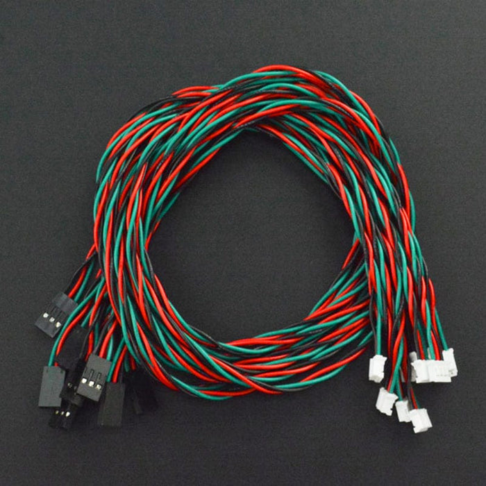 Gravity: Digital Sensor Cable for Arduino - 50cm (10 Pack) by DFRobot - The Pi Hut