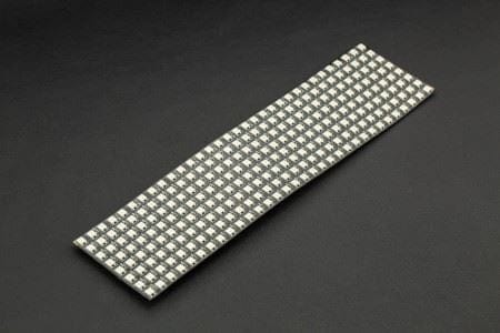 Gravity: Flexible 8x32 RGB LED Matrix [Discontinued] by DFRobot - The Pi Hut