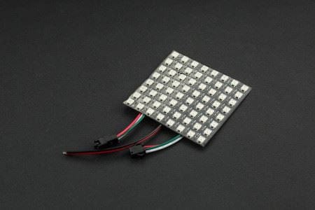 Gravity: Flexible 8x8 RGB LED Matrix [Discontinued] by DFRobot - The Pi Hut
