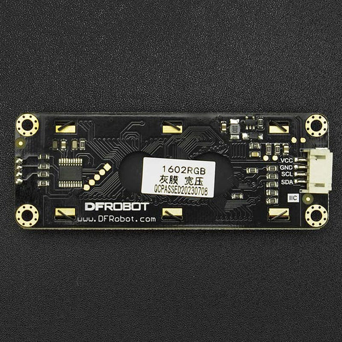 Gravity: I2C 16x2 Arduino LCD with RGB Backlight Display by DFRobot - The Pi Hut