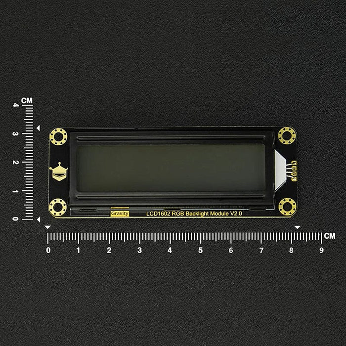 Gravity: I2C 16x2 Arduino LCD with RGB Backlight Display by DFRobot - The Pi Hut