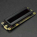 Gravity: I2C 16x2 Arduino LCD with RGB Font Display (Black) by DFRobot - The Pi Hut