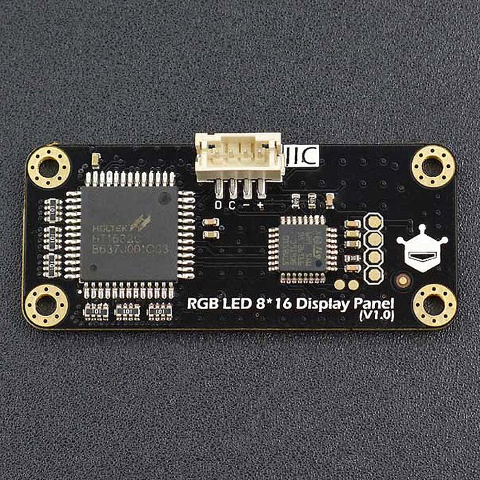 Gravity: I2C 8 x 16 RGB LED Matrix Panel [Discontinued] by DFRobot - The Pi Hut