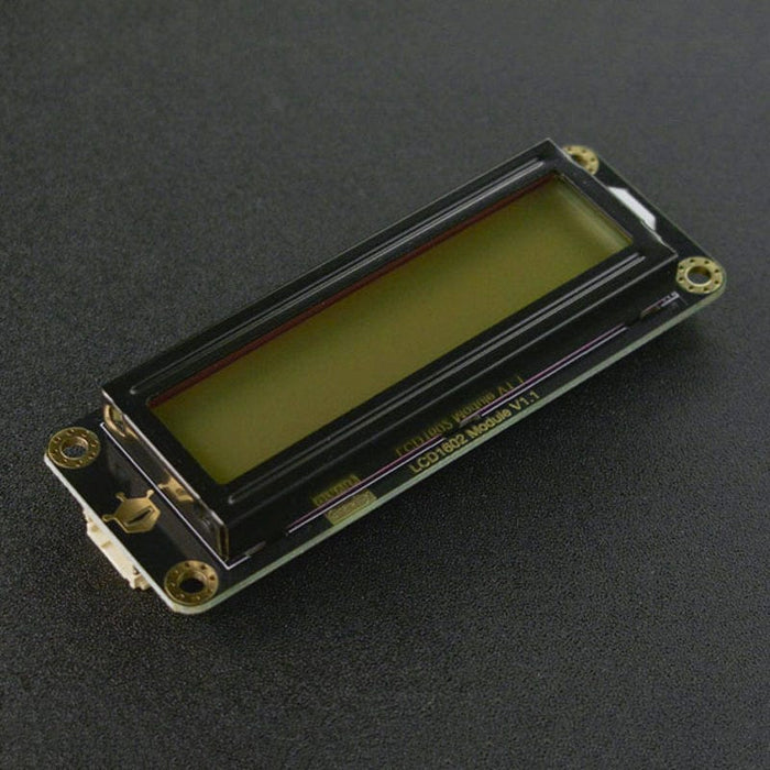 Gravity: I2C LCD1602 Arduino LCD Display Module (Grey) by DFRobot - The Pi Hut