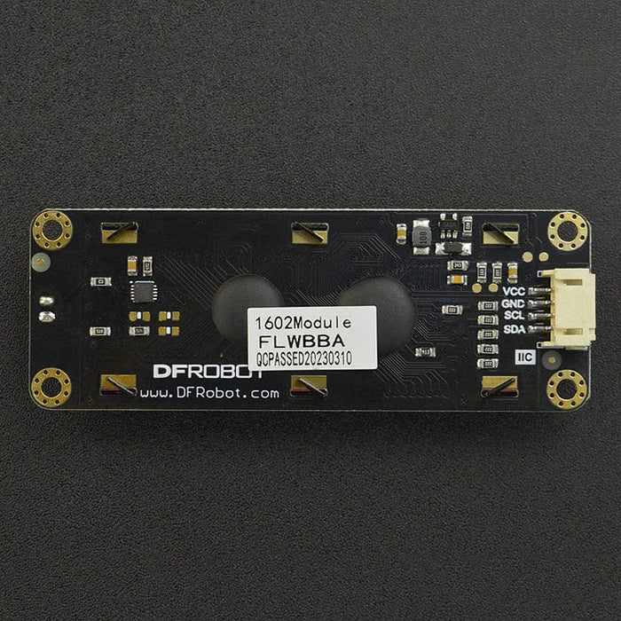 Gravity: I2C LCD1602 Arduino LCD Display Module (Grey) by DFRobot - The Pi Hut