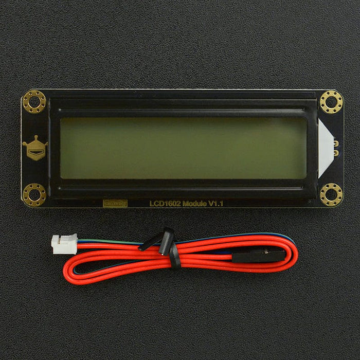 Gravity: I2C LCD1602 Arduino LCD Display Module (Grey) by DFRobot - The Pi Hut
