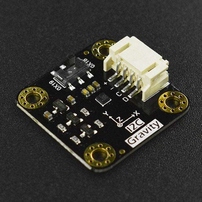 Gravity: I2C LIS2DW12 Triple Axis Accelerometer Sensor (±2g/±4g/±8g/±16g) by DFRobot - The Pi Hut