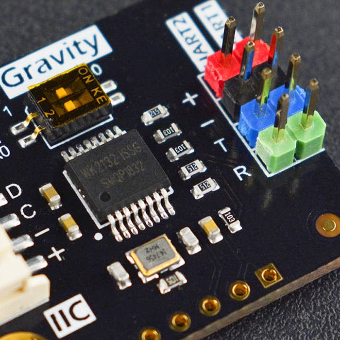 Gravity: I2C to Dual UART Module by DFRobot - The Pi Hut