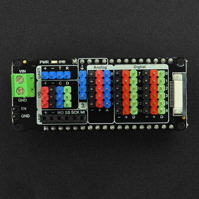 Gravity: IO Shield for FireBeetle M0 and ESP32-E by DFRobot - The Pi Hut