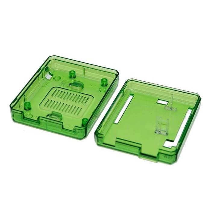 Green Protective case for Arduino Uno [Discontinued] by The Pi Hut - The Pi Hut