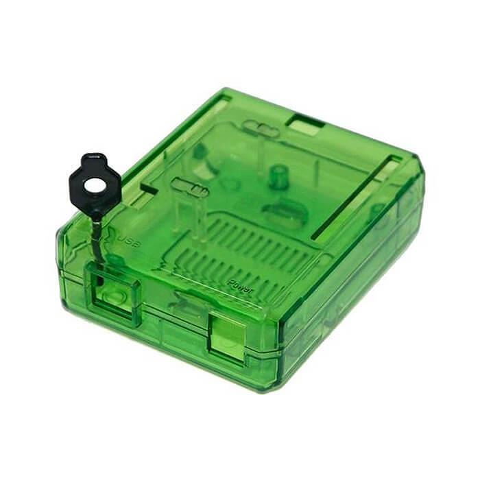 Green Protective case for Arduino Uno [Discontinued] by The Pi Hut - The Pi Hut