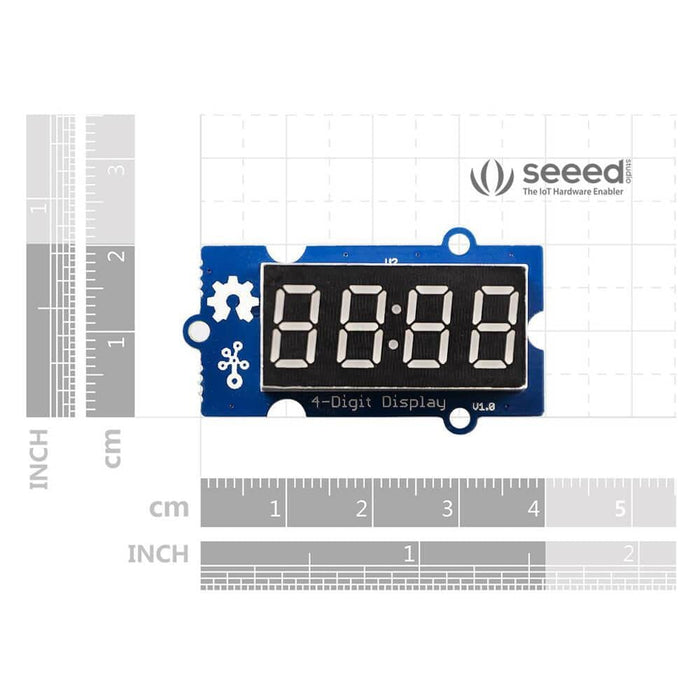 Grove - 4-Digit Display by Seeed - The Pi Hut