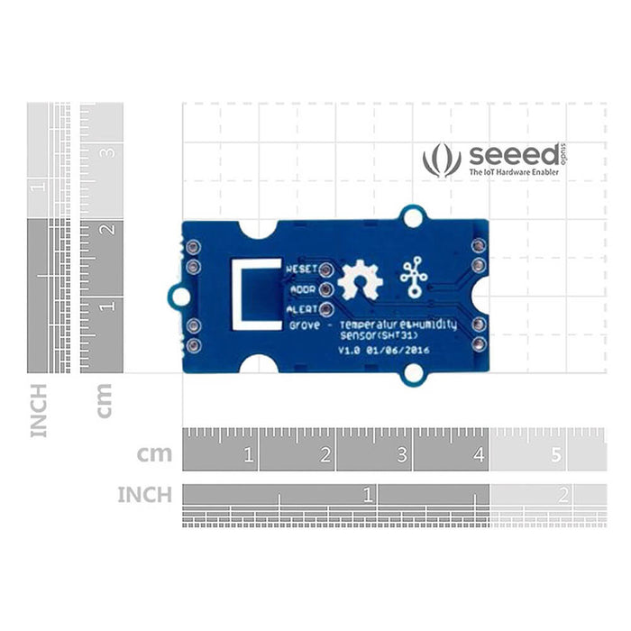 Grove - Temperature & Humidity Sensor (SHT31) by Seeed - The Pi Hut