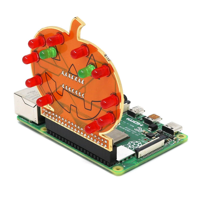 Halloween PumpkinPi for Raspberry Pi (Programmable) [Discontinued] by ModMyPi - The Pi Hut