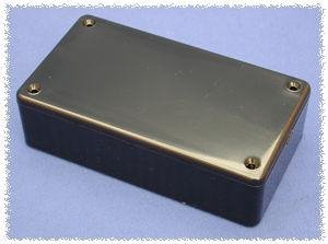 HAMMOND 1591ABK ENCLOSURE, MULTIPURPOSE, PLASTIC, BLACK (1 piece)