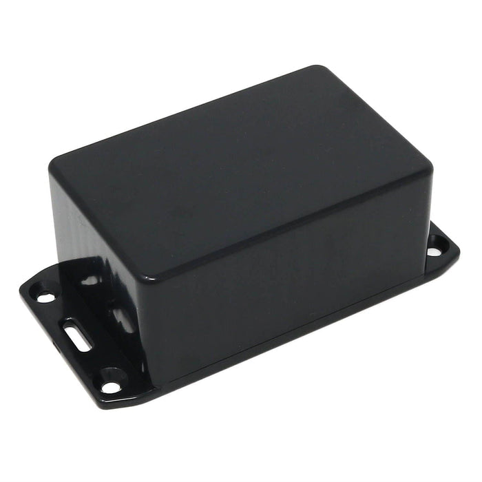 Hammond 85x56x39mm ABS Multi-Purpose Flanged Enclosure (1591LFLBK) [Discontinued] by Hammond - The Pi Hut